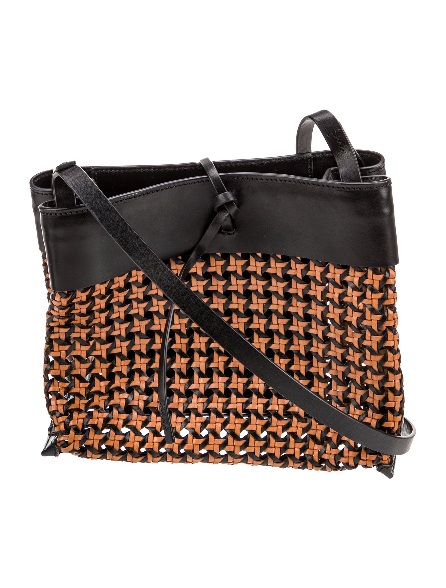 KARA Leather Shoulder Bag