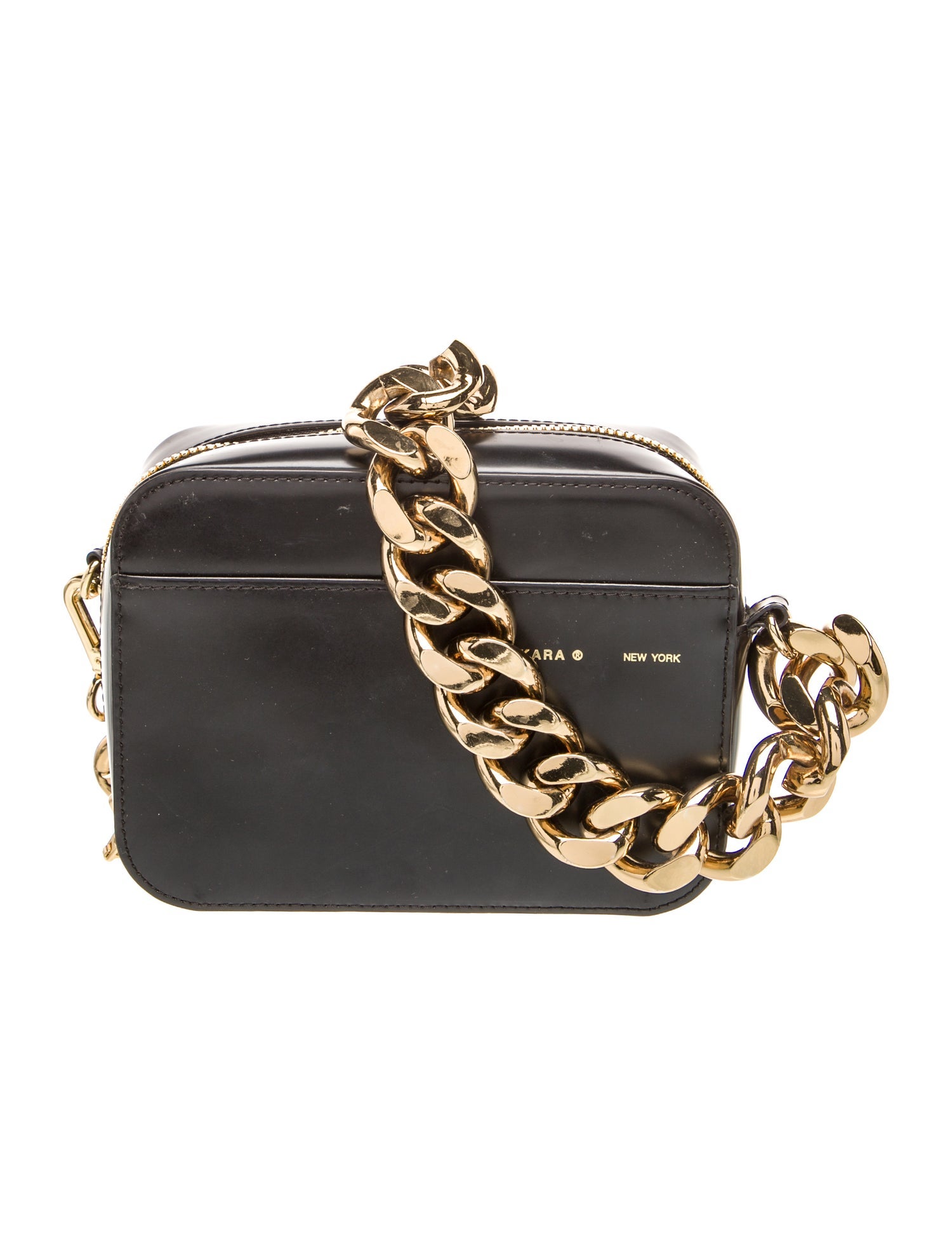 KARA Leather Evening Bag