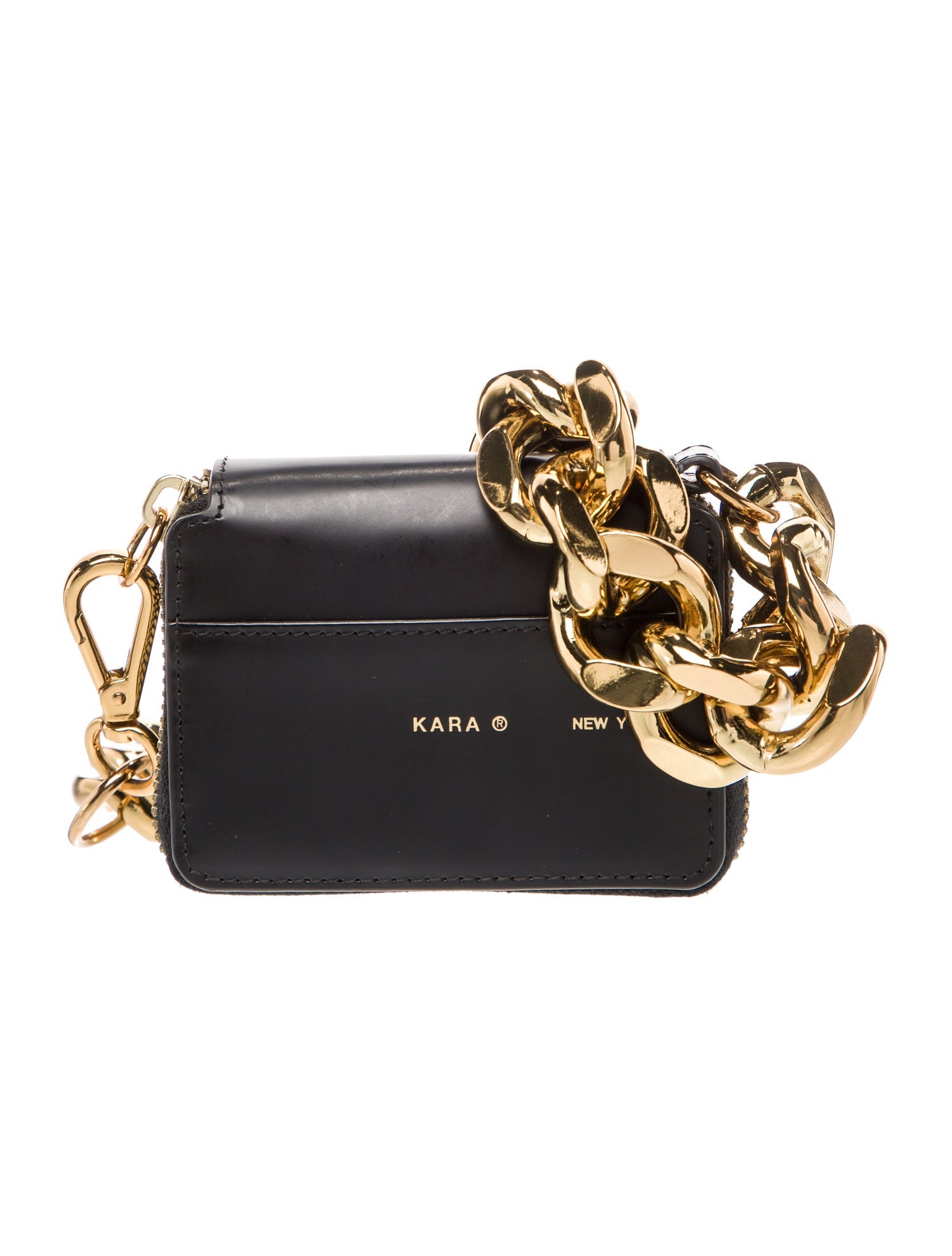 KARA Leather Crossbody Bag