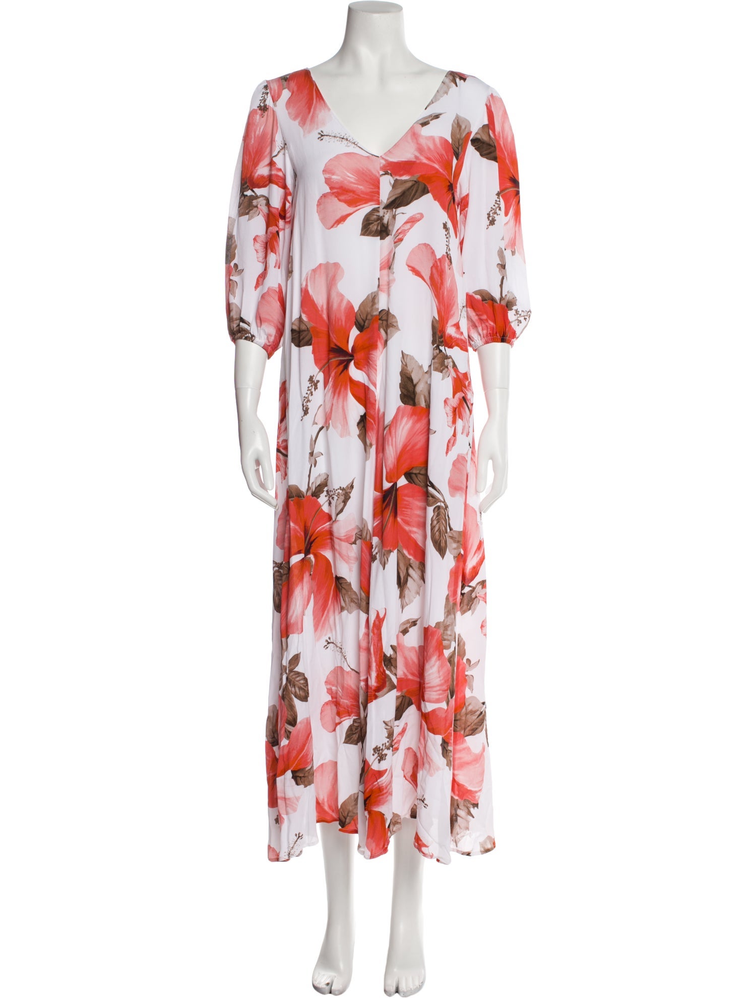 Kangra Floral Print Long Dress