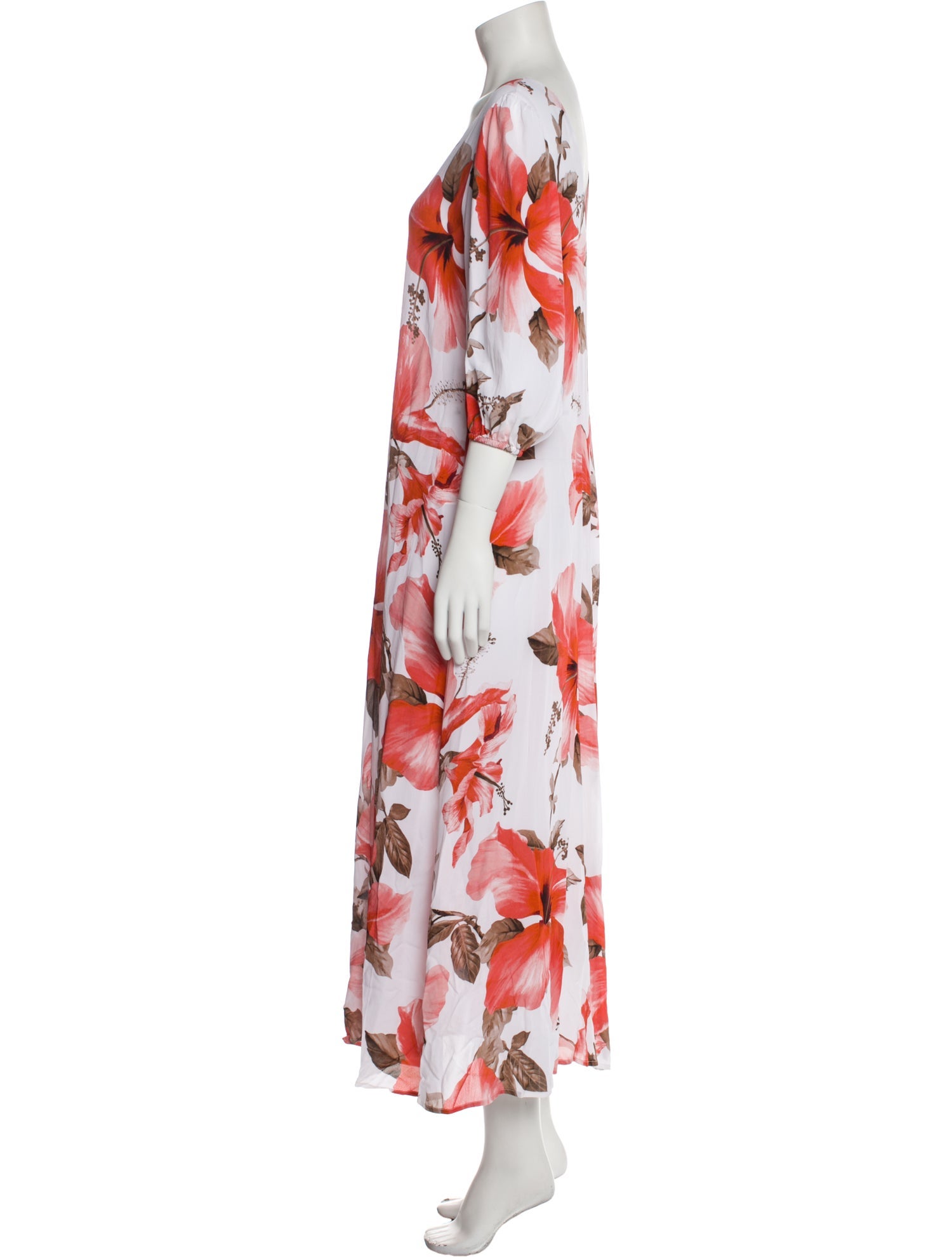 Kangra Floral Print Long Dress