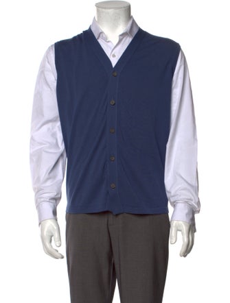 Kangra V-Neck Sleeveless Sweater Vest