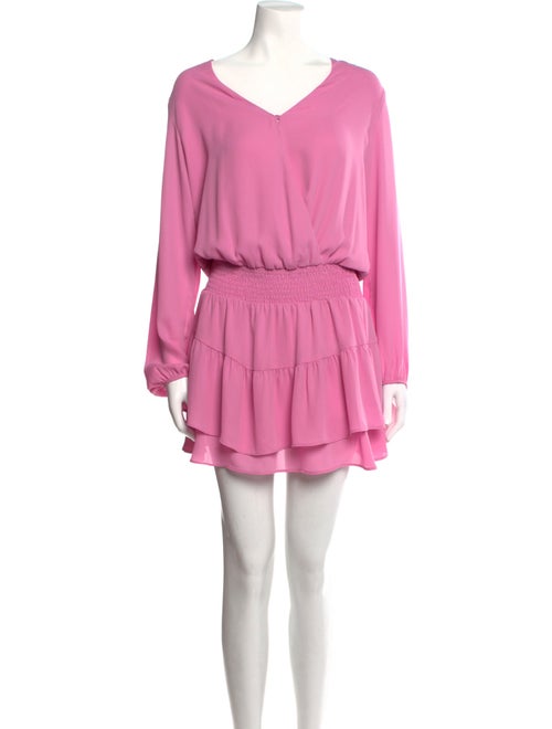 Krisa V-Neck Mini Dress