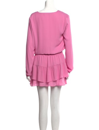 Krisa V-Neck Mini Dress