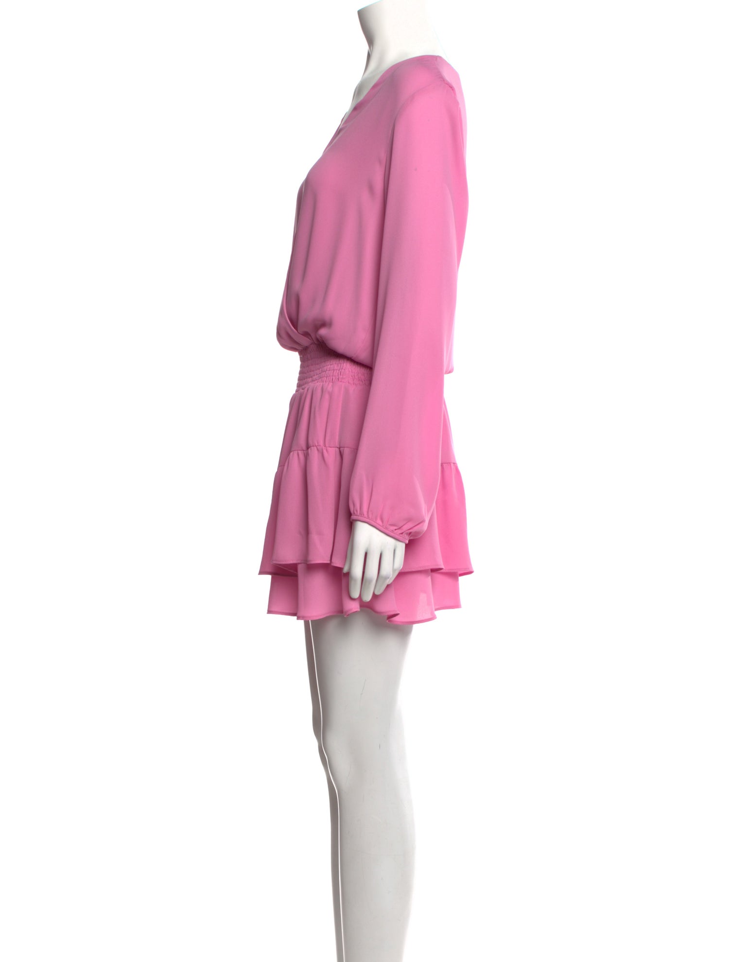 Krisa V-Neck Mini Dress