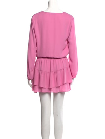 Krisa V-Neck Mini Dress