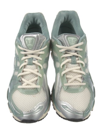 KITH x ASICS Mesh Colorblock Pattern Sneakers