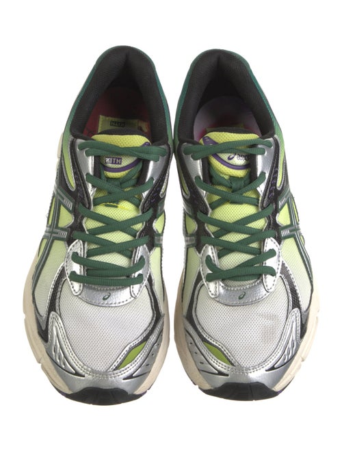 KITH x ASICS Leather Printed Sneakers