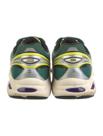 KITH x ASICS Leather Printed Sneakers