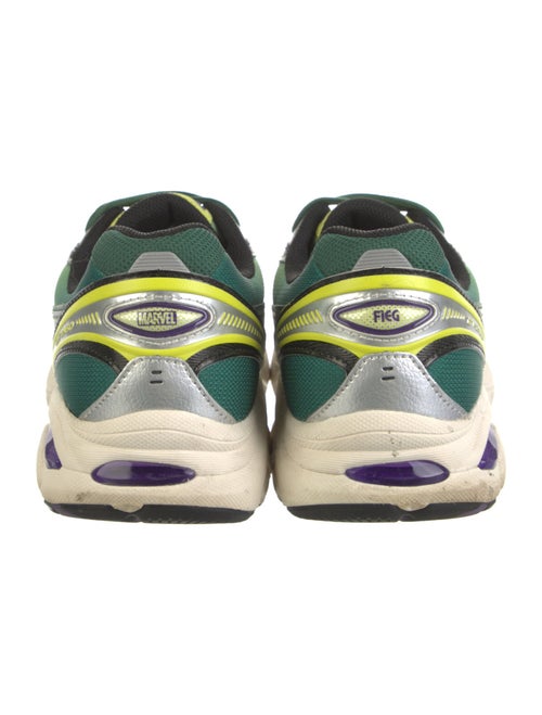 KITH x ASICS Leather Printed Sneakers