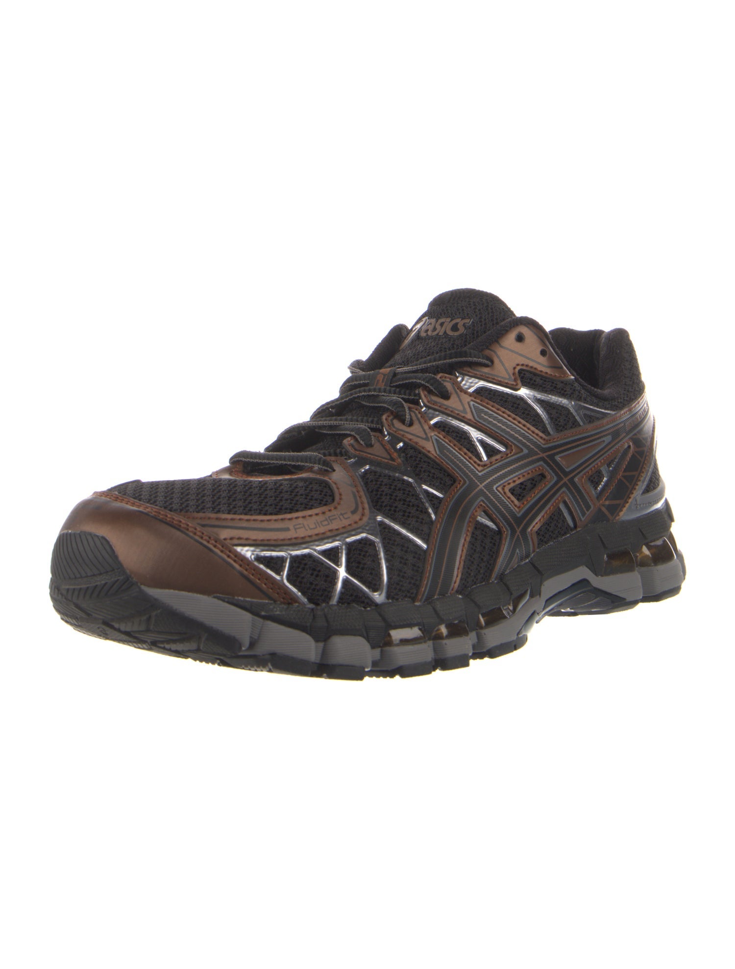 KITH x ASICS Mesh Printed Athletic Sneakers