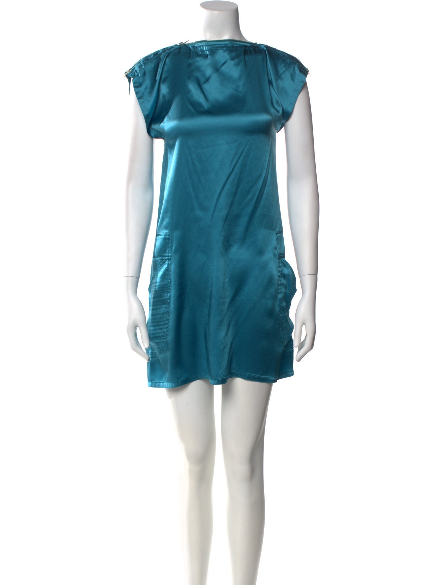 Katayone Adeli Silk Mini Dress