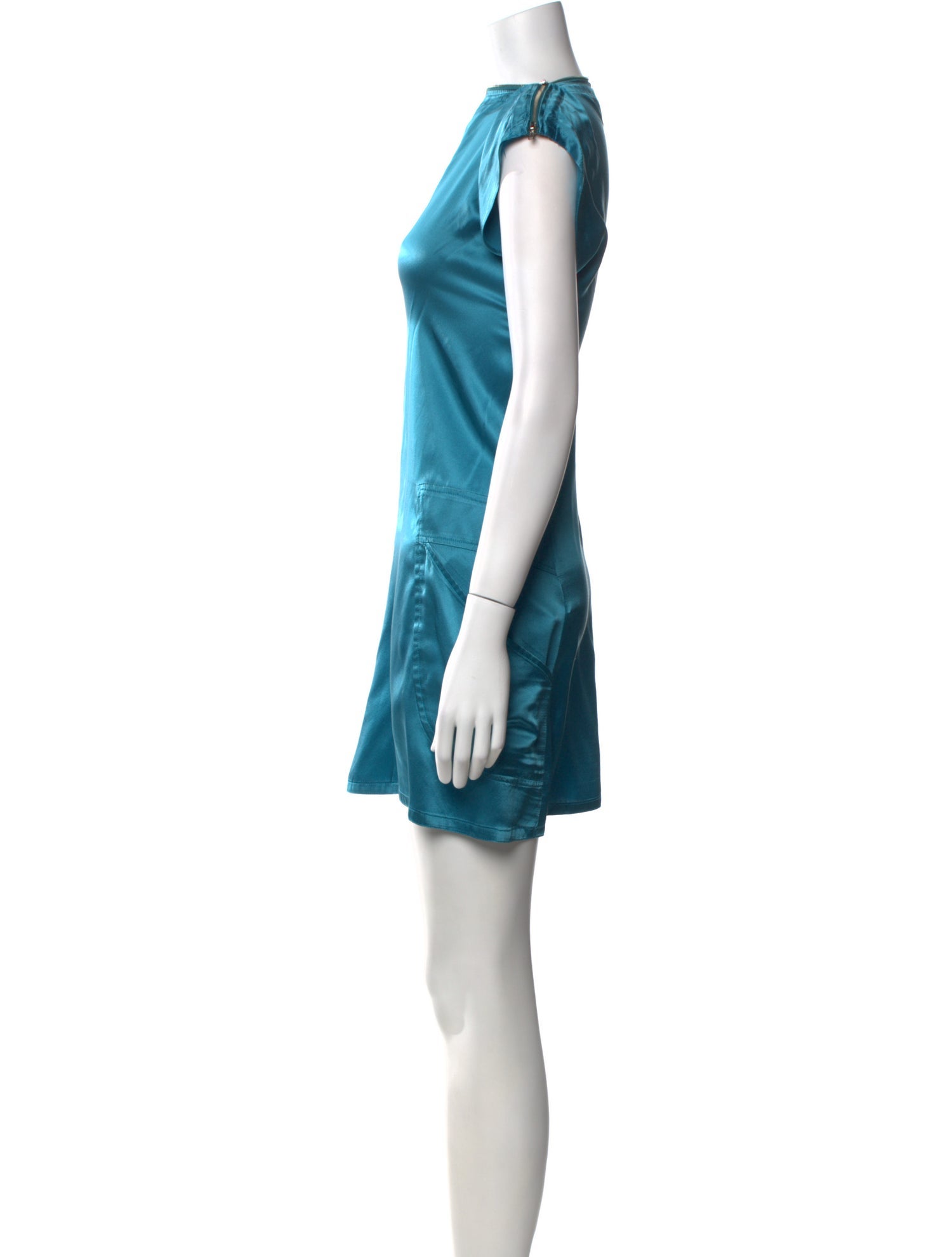 Katayone Adeli Silk Mini Dress