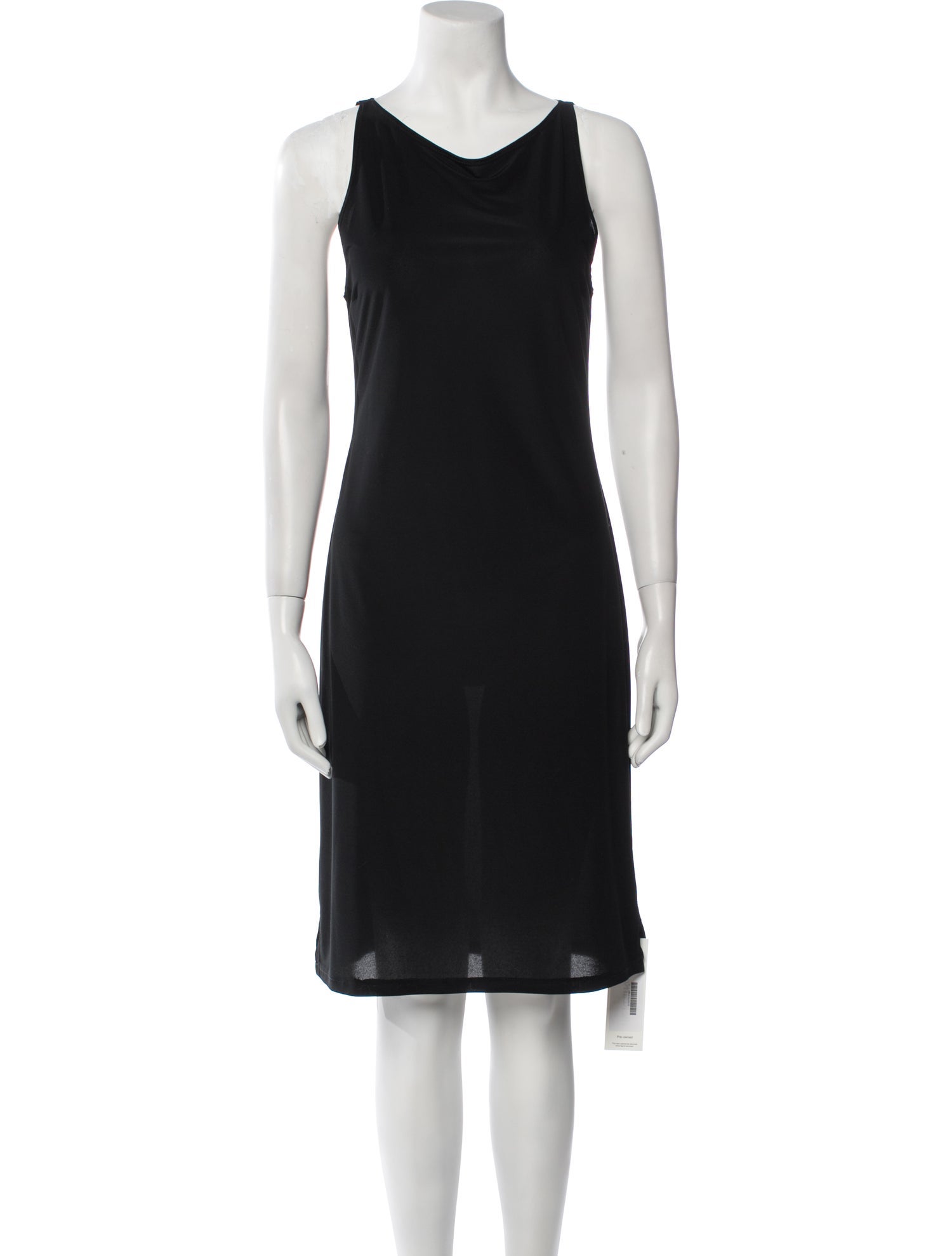 Katayone Adeli V-Neck Knee-Length Dress