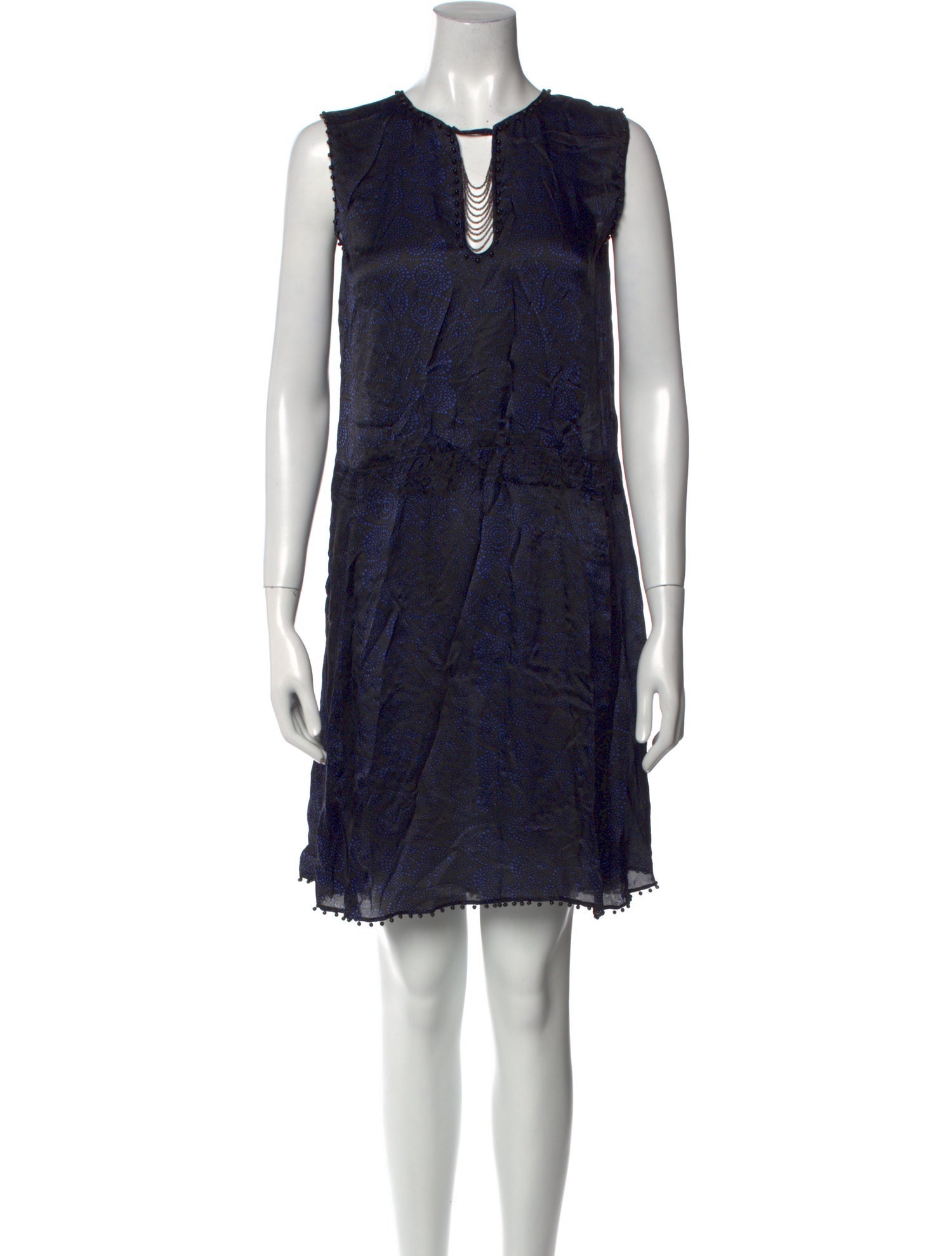 Katayone Adeli Silk Mini Dress