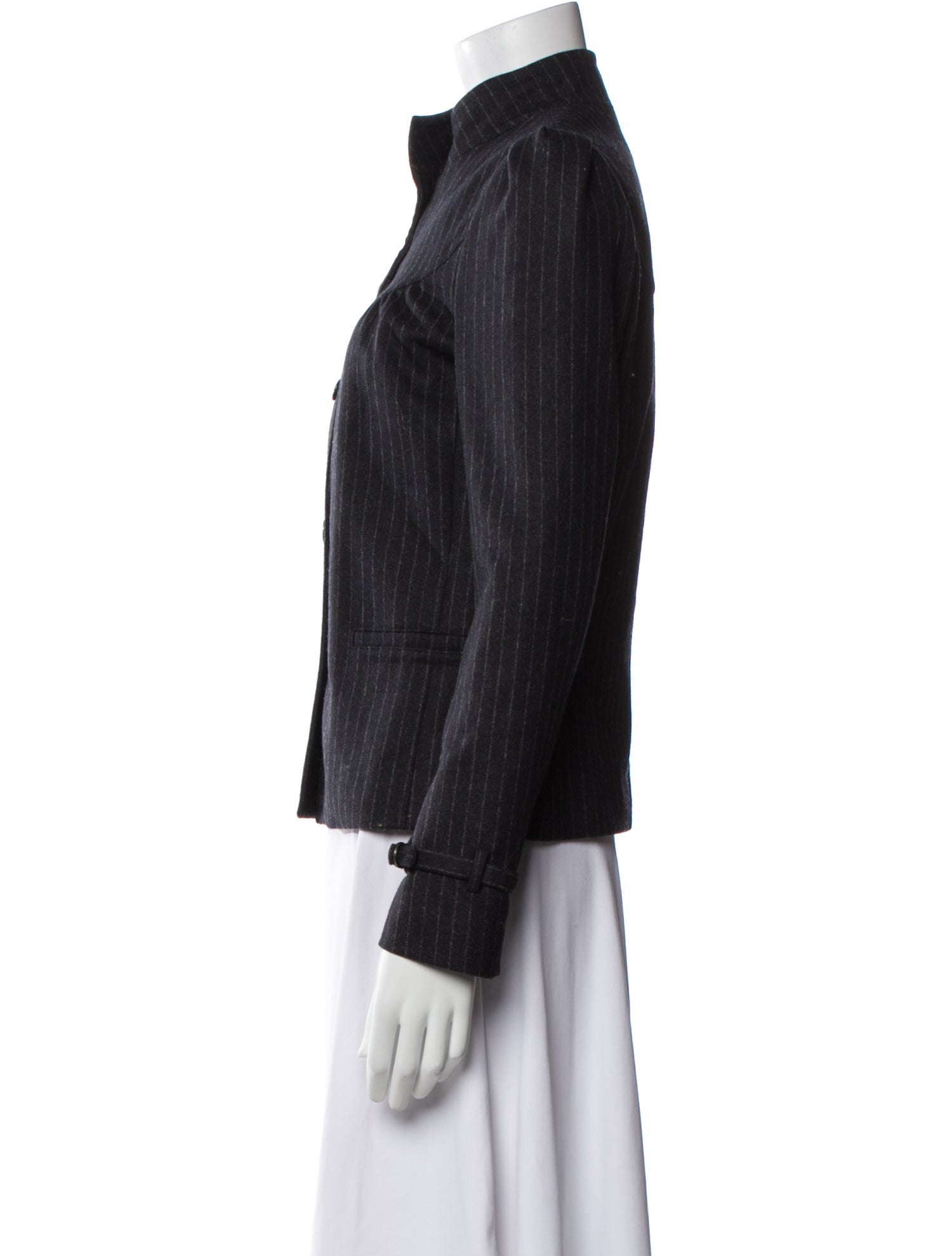 Katayone Adeli Wool Striped Jacket