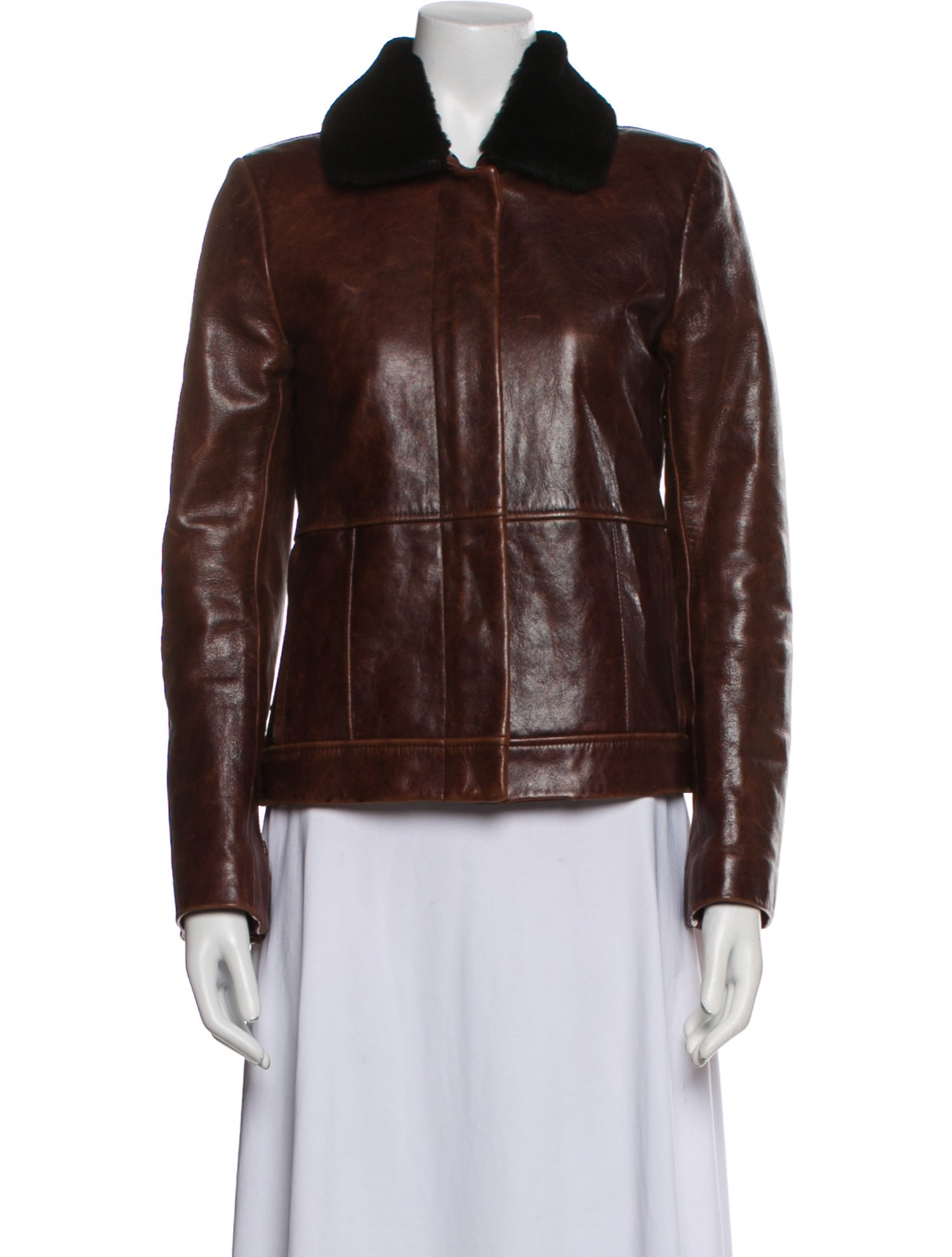 Katayone Adeli Vintage Leather Jacket