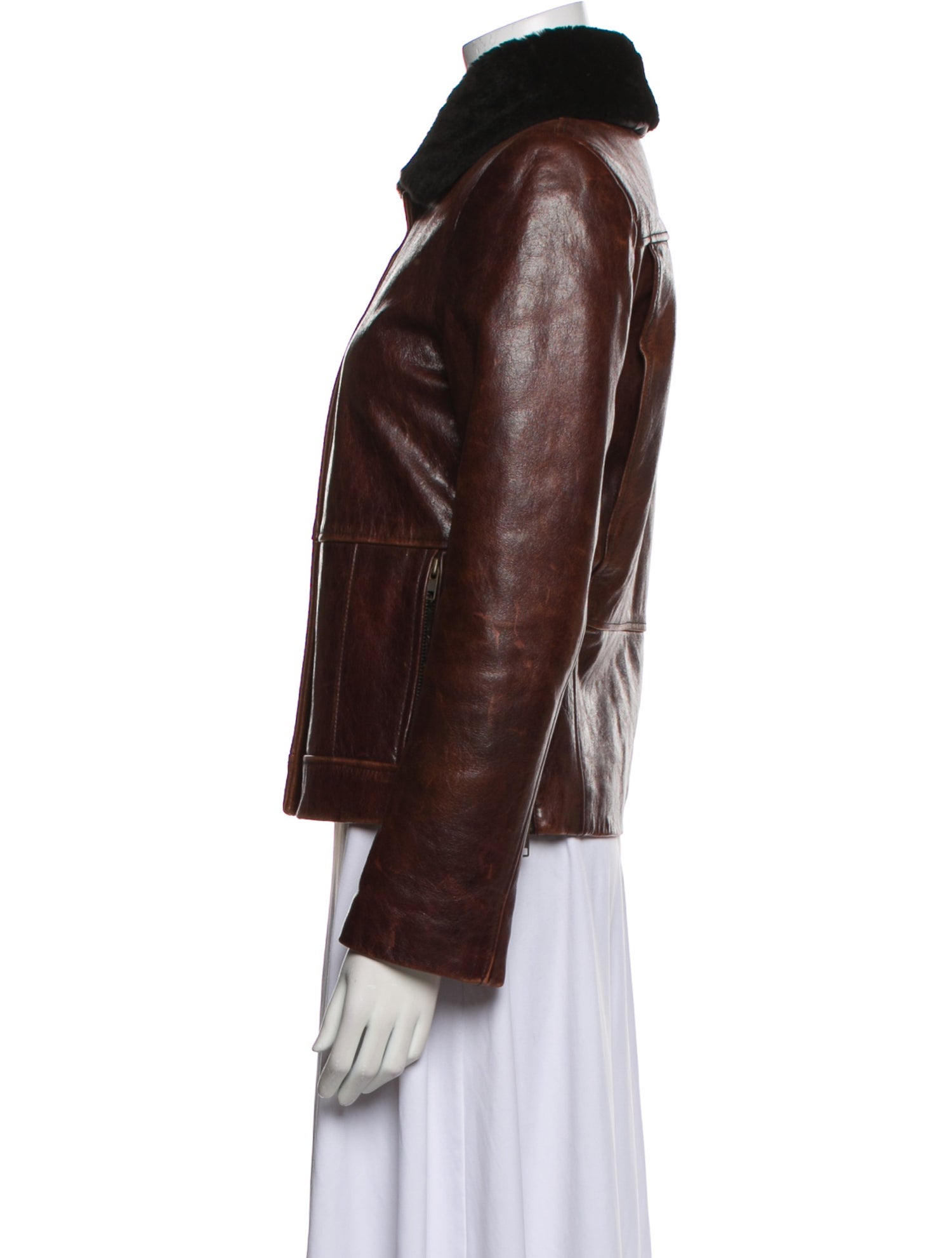Katayone Adeli Vintage Leather Jacket