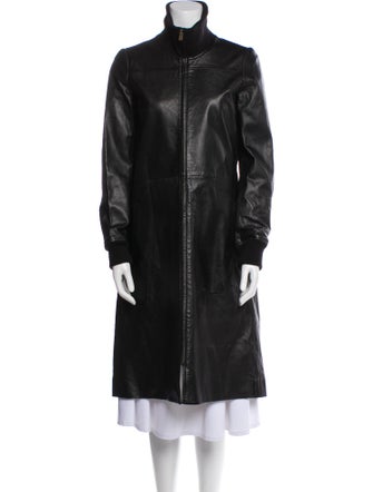Katayone Adeli Leather Coat