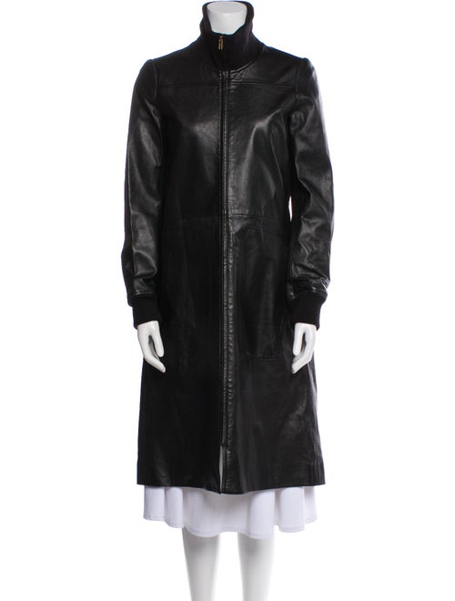 Katayone Adeli Leather Coat