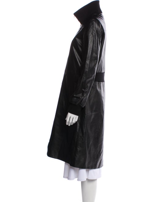 Katayone Adeli Leather Coat