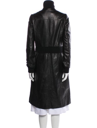 Katayone Adeli Leather Coat