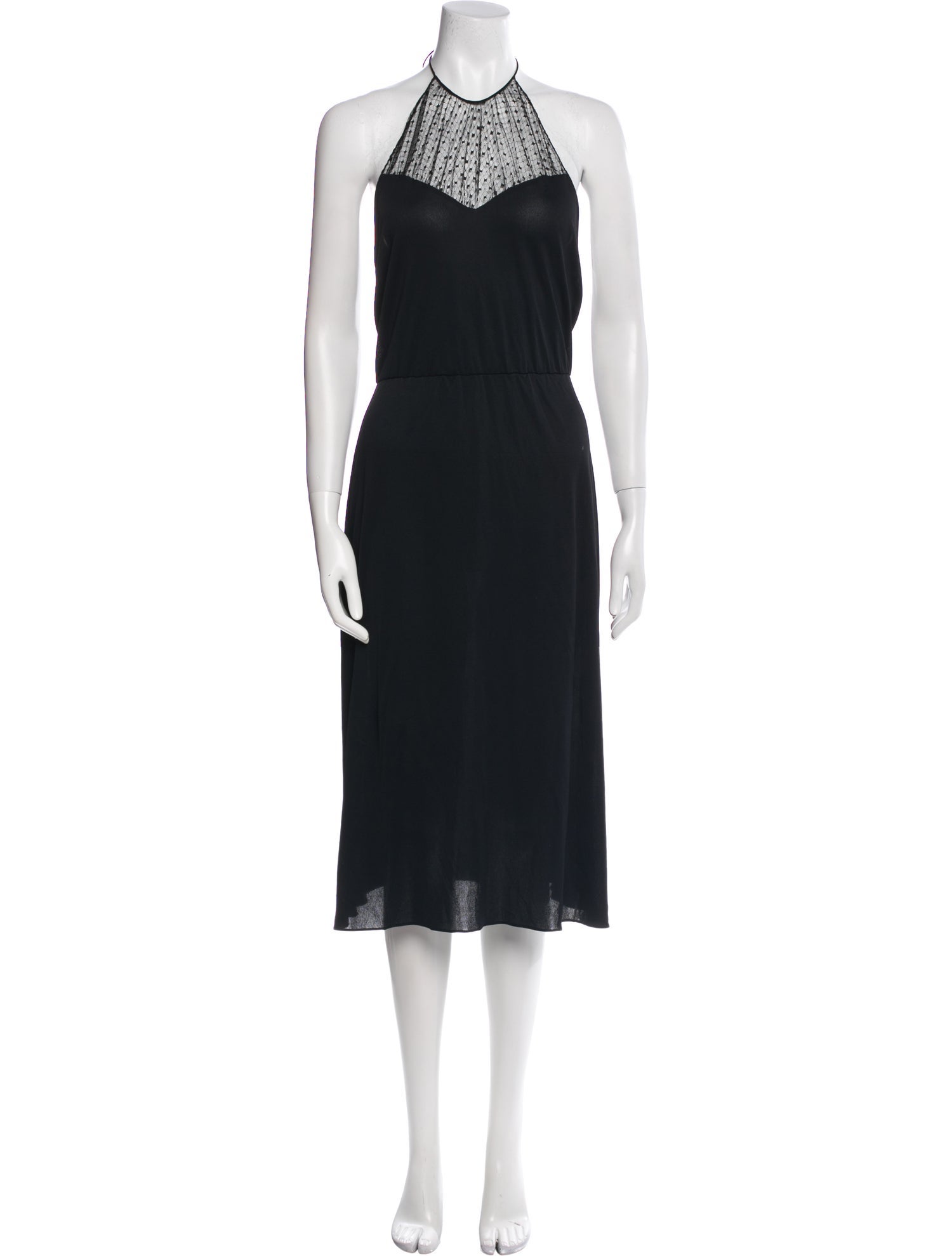 Katayone Adeli Halterneck Midi Length Dress