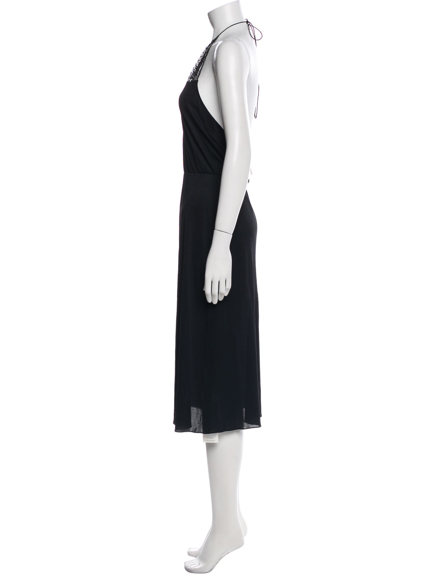 Katayone Adeli Halterneck Midi Length Dress