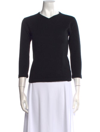 Katayone Adeli Cashmere V-Neck Sweater