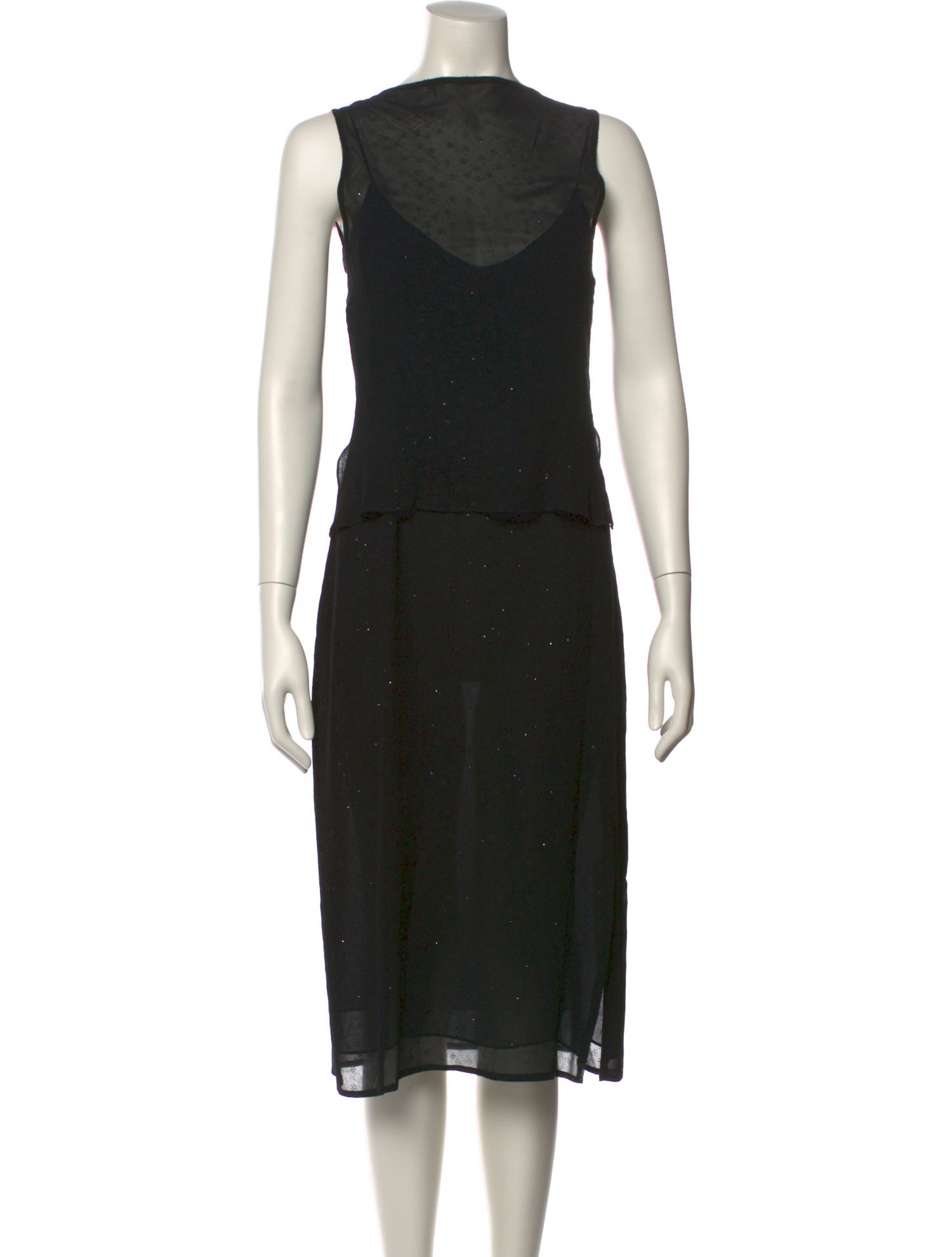 Katayone Adeli Vintage Knee-Length Dress