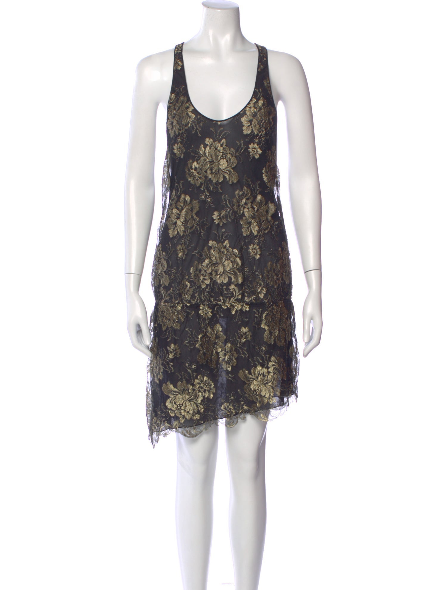 Katayone Adeli Floral Print Mini Dress