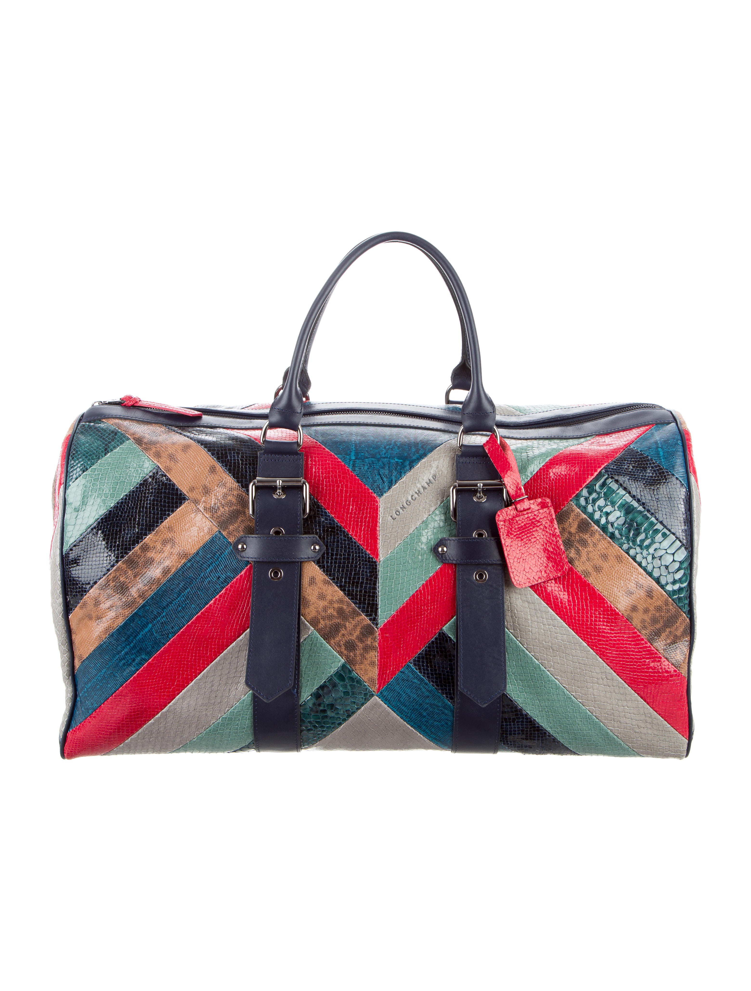 LONGCHAMP KATE MOSSコラボボストンバッグ Kate Moss x Longchamp Neo Patch Gloucester Bag - Luggage and