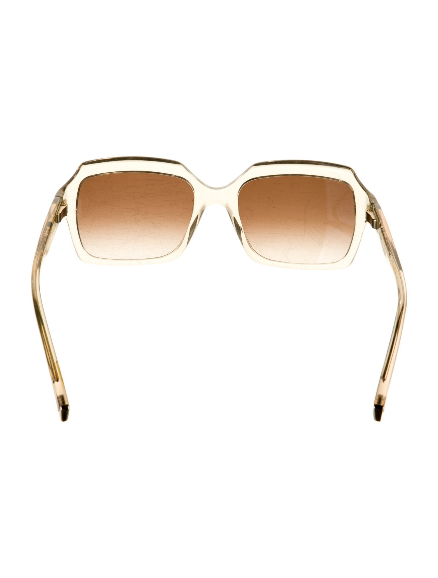 Kate Young for Tura Square Gradient Sunglasses
