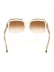 Kate Young for Tura Square Gradient Sunglasses