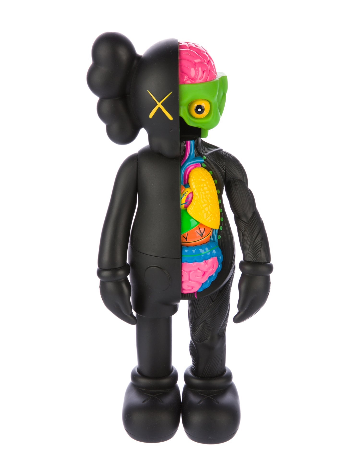 Kaws Companion Black Flayed Open Edition Vinyl Figure w/ Tags