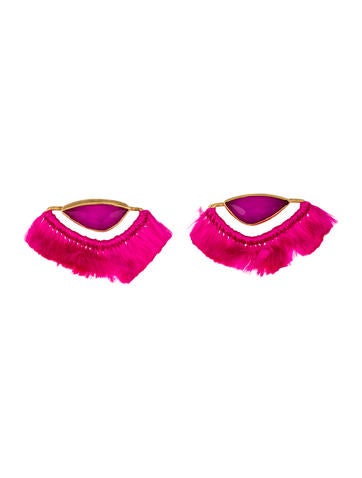 Katerina Makriyianni Stud Fan Earrings