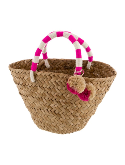 Kayu Straw Top Handle Bag