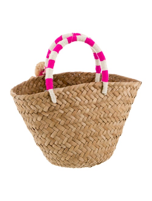 Kayu Straw Top Handle Bag