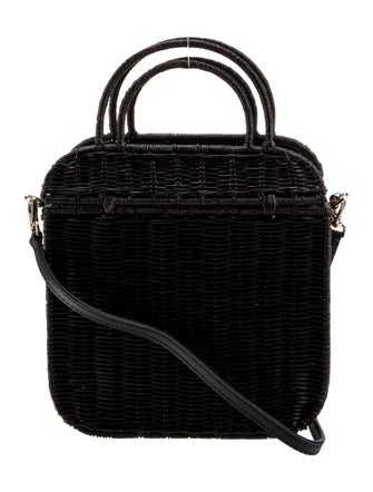Kayu Wicker Top Handle Bag