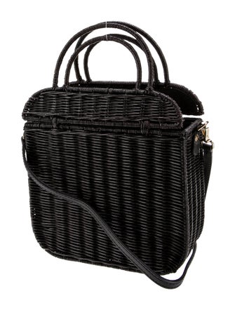 Kayu Wicker Top Handle Bag