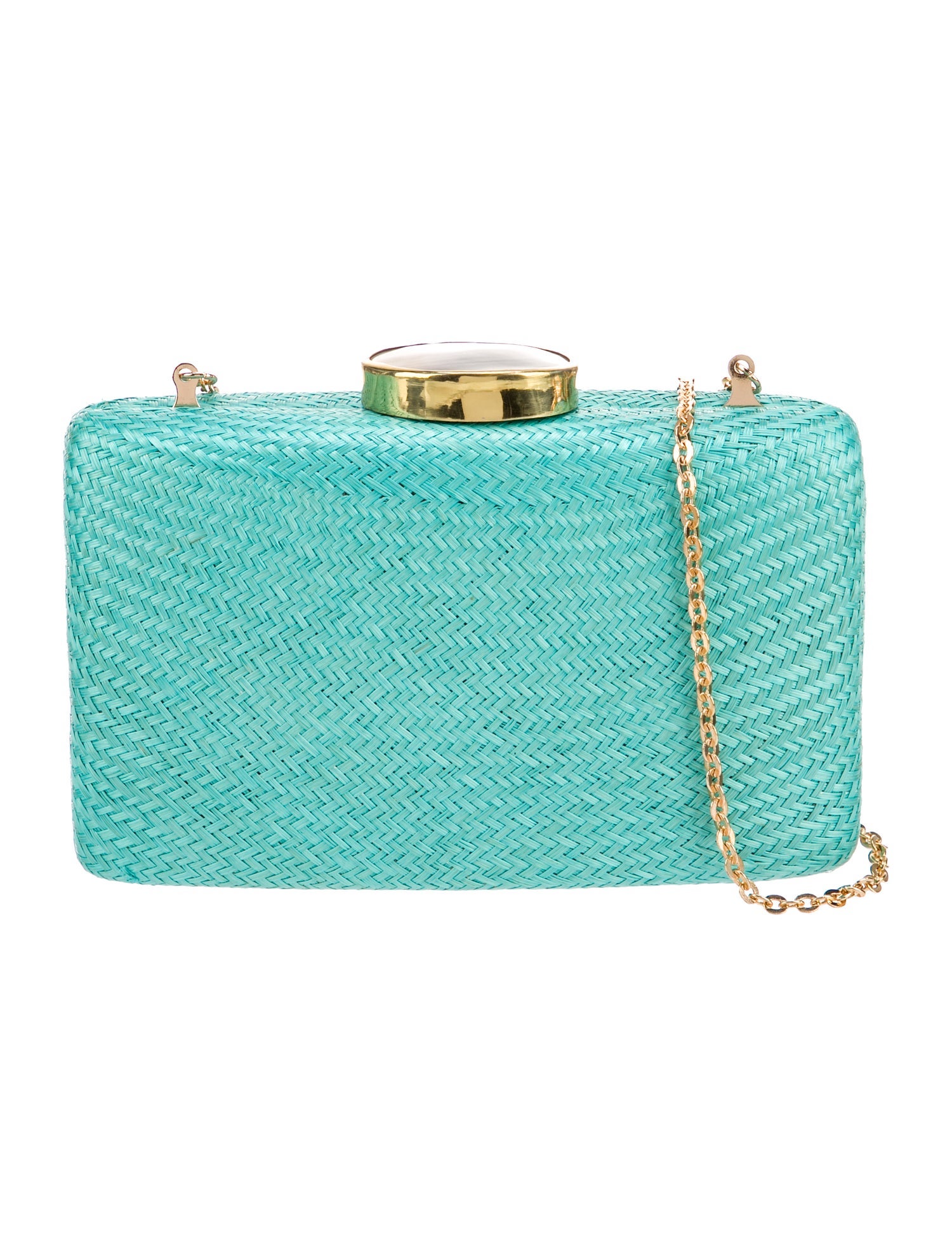 Kayu Raffia Minaudière