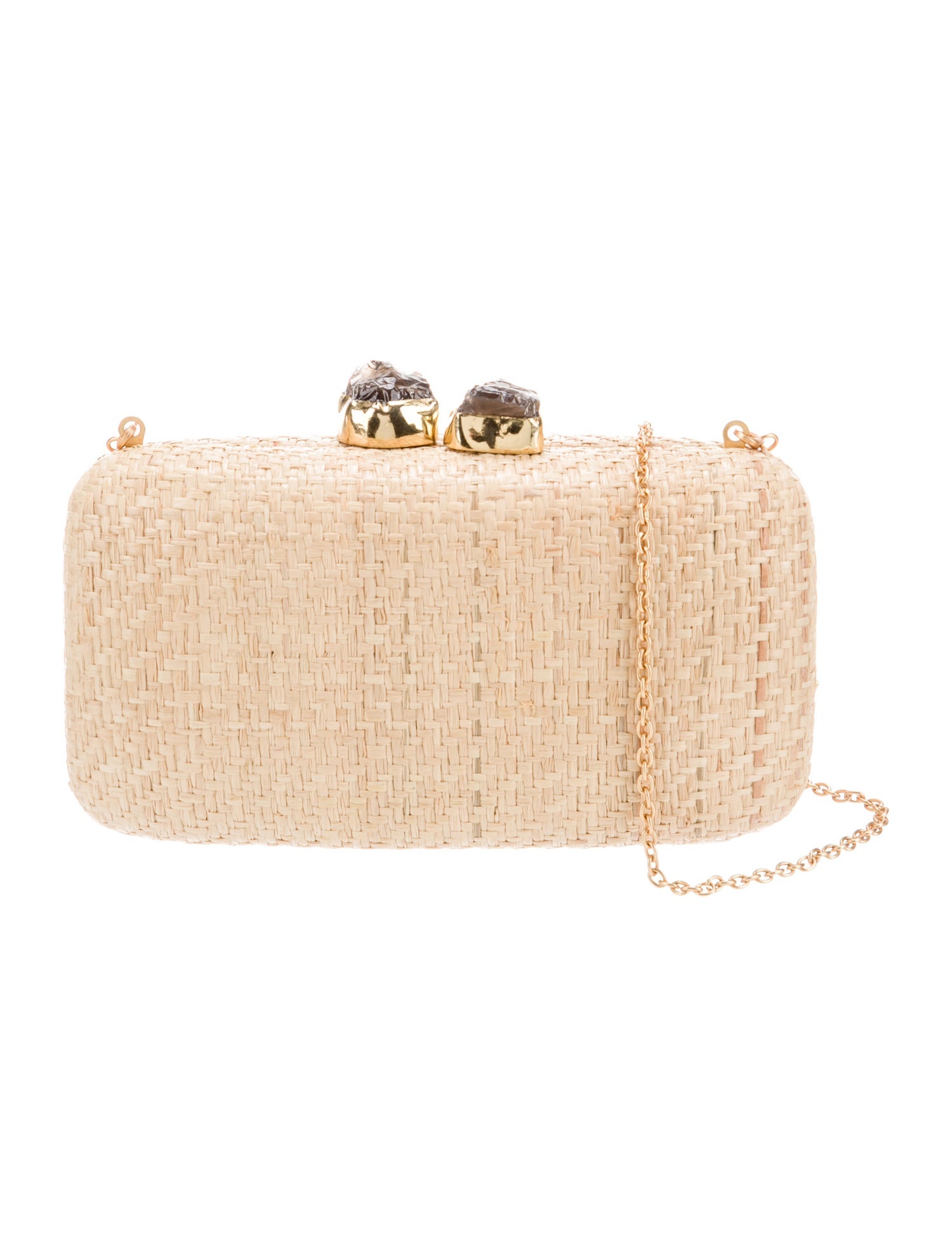 Kayu Raffia Minaudière