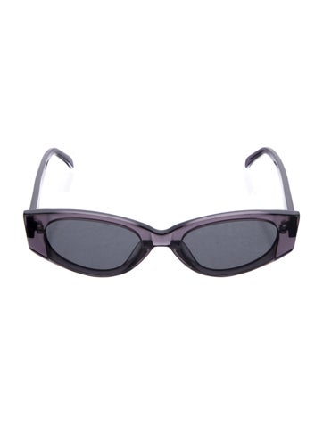 Karen Wazen Sunglasses Cat-Eye Tinted