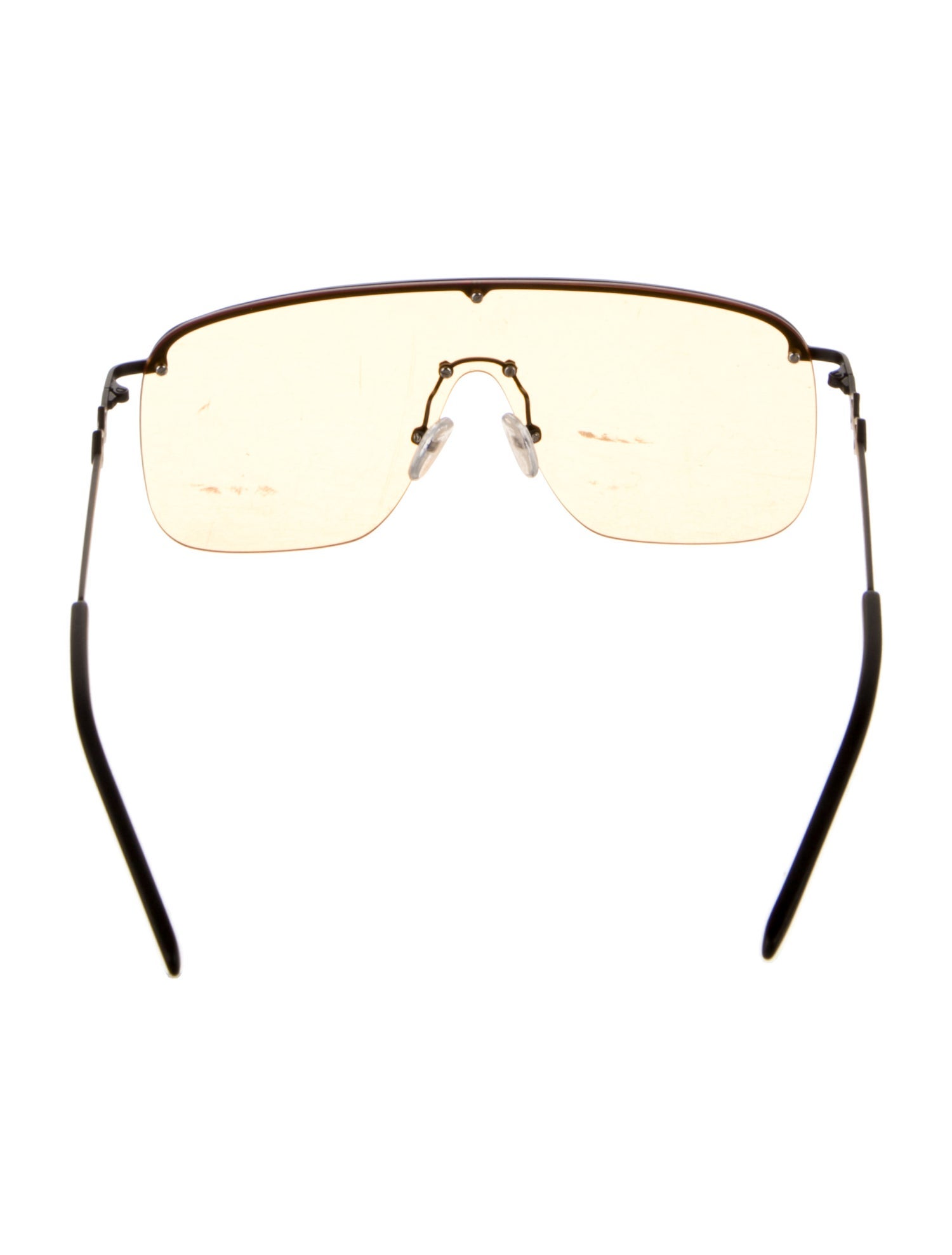 Karen Wazen Shield Tinted Sunglasses
