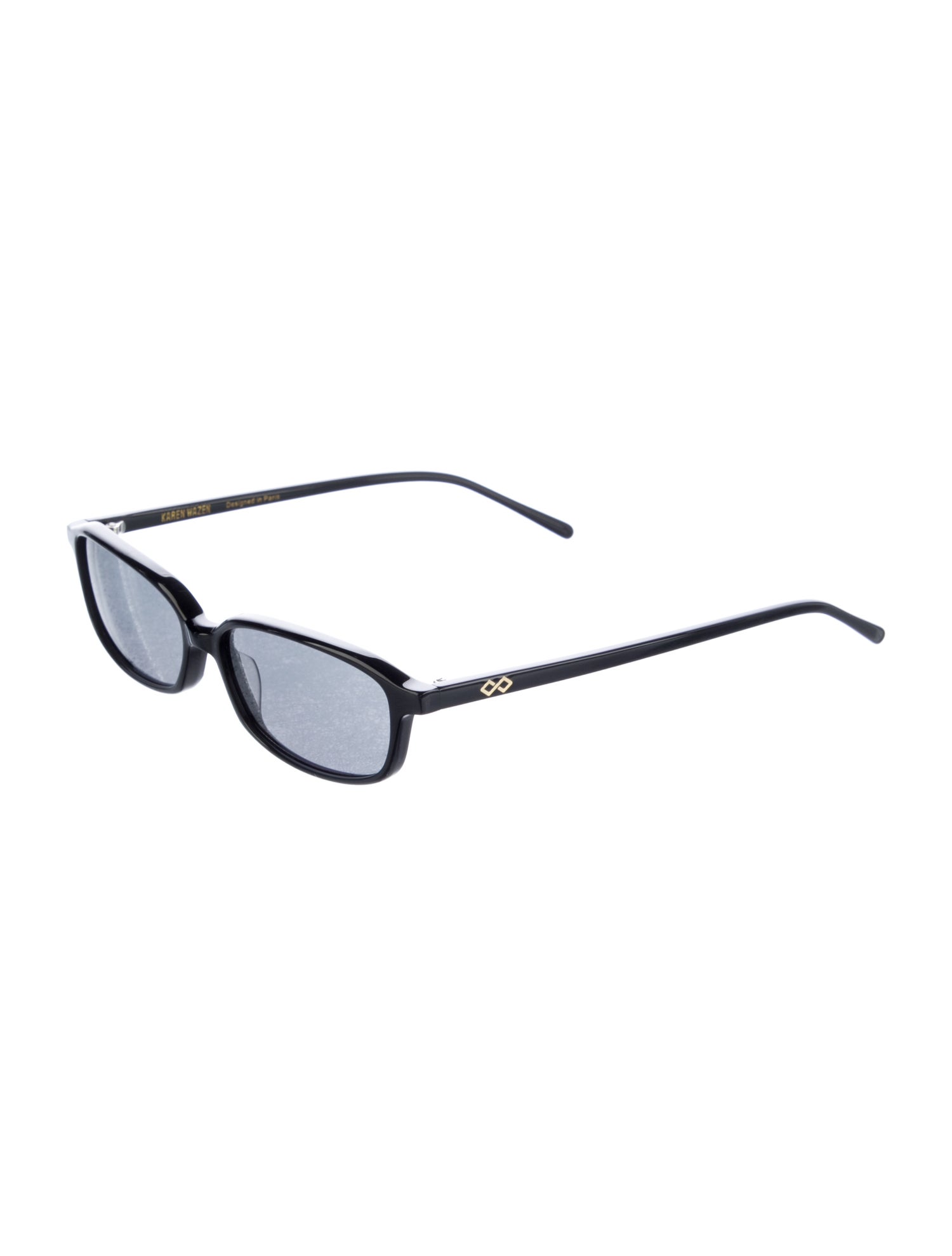 Karen Wazen Square Tinted Sunglasses