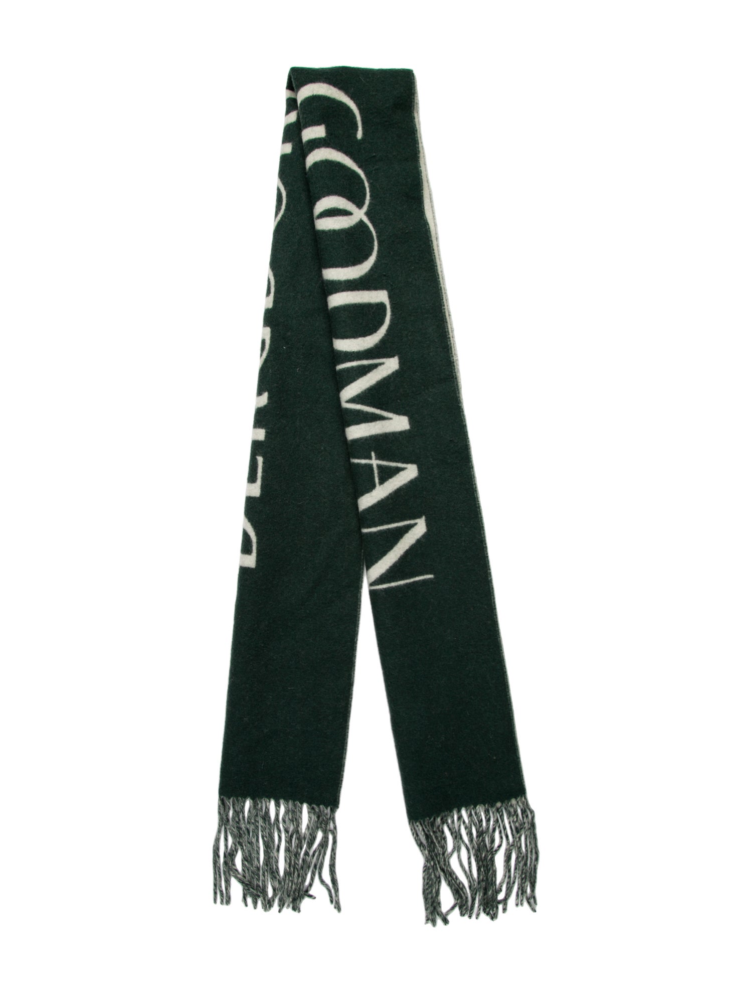 KITH x Bergdorf Goodman Wool Graphic Print Scarf