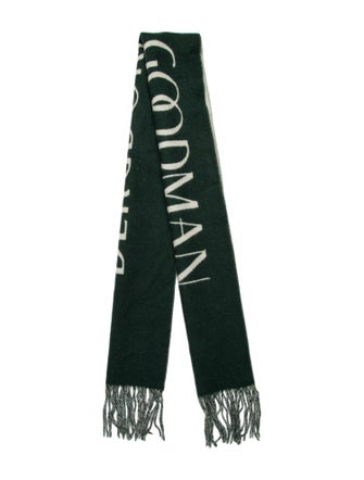 KITH x Bergdorf Goodman Wool Graphic Print Scarf