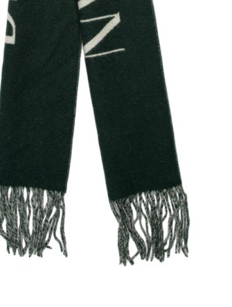 KITH x Bergdorf Goodman Wool Graphic Print Scarf