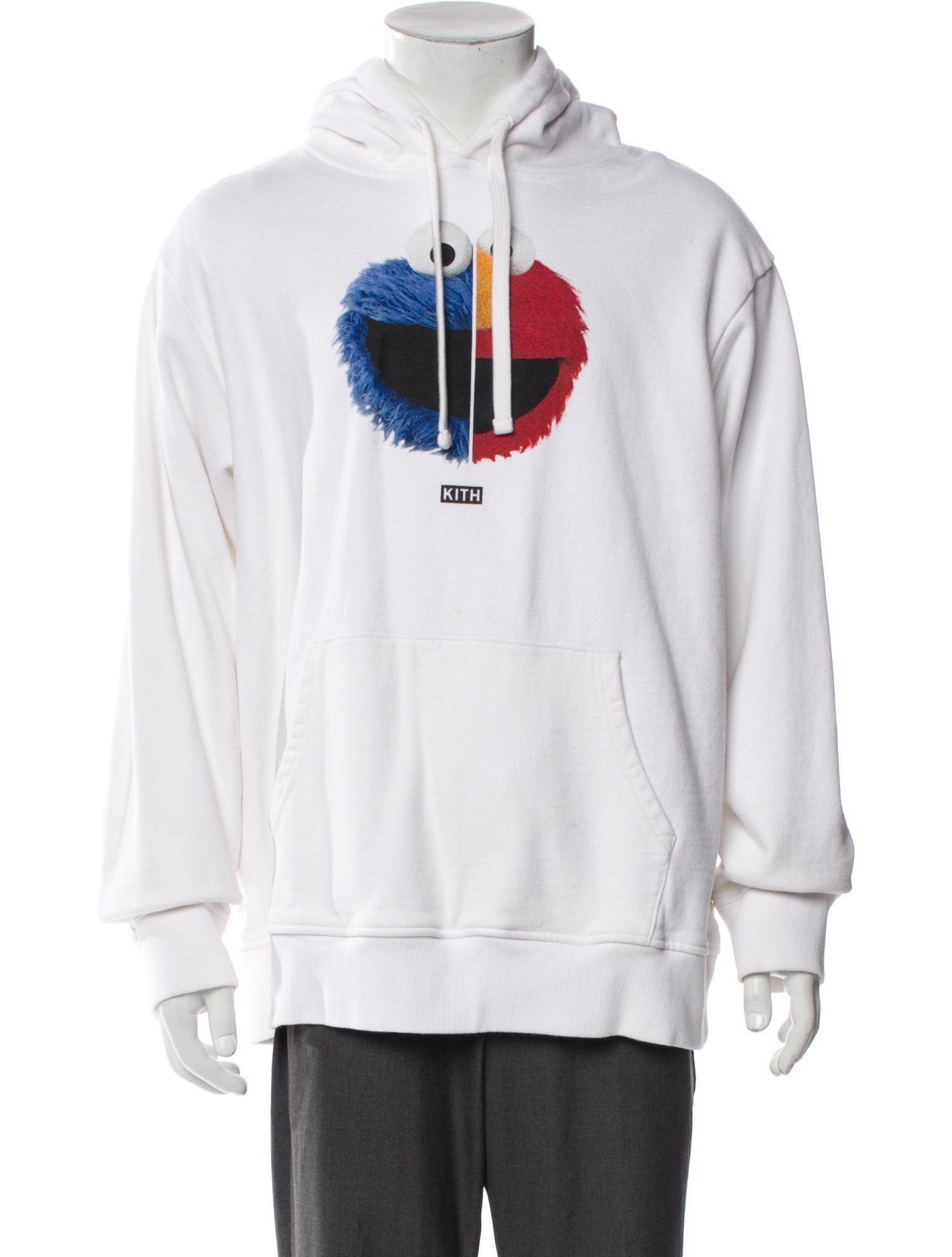KITH x Bergdorf Goodman Graphic Print Crew Neck Hoodie