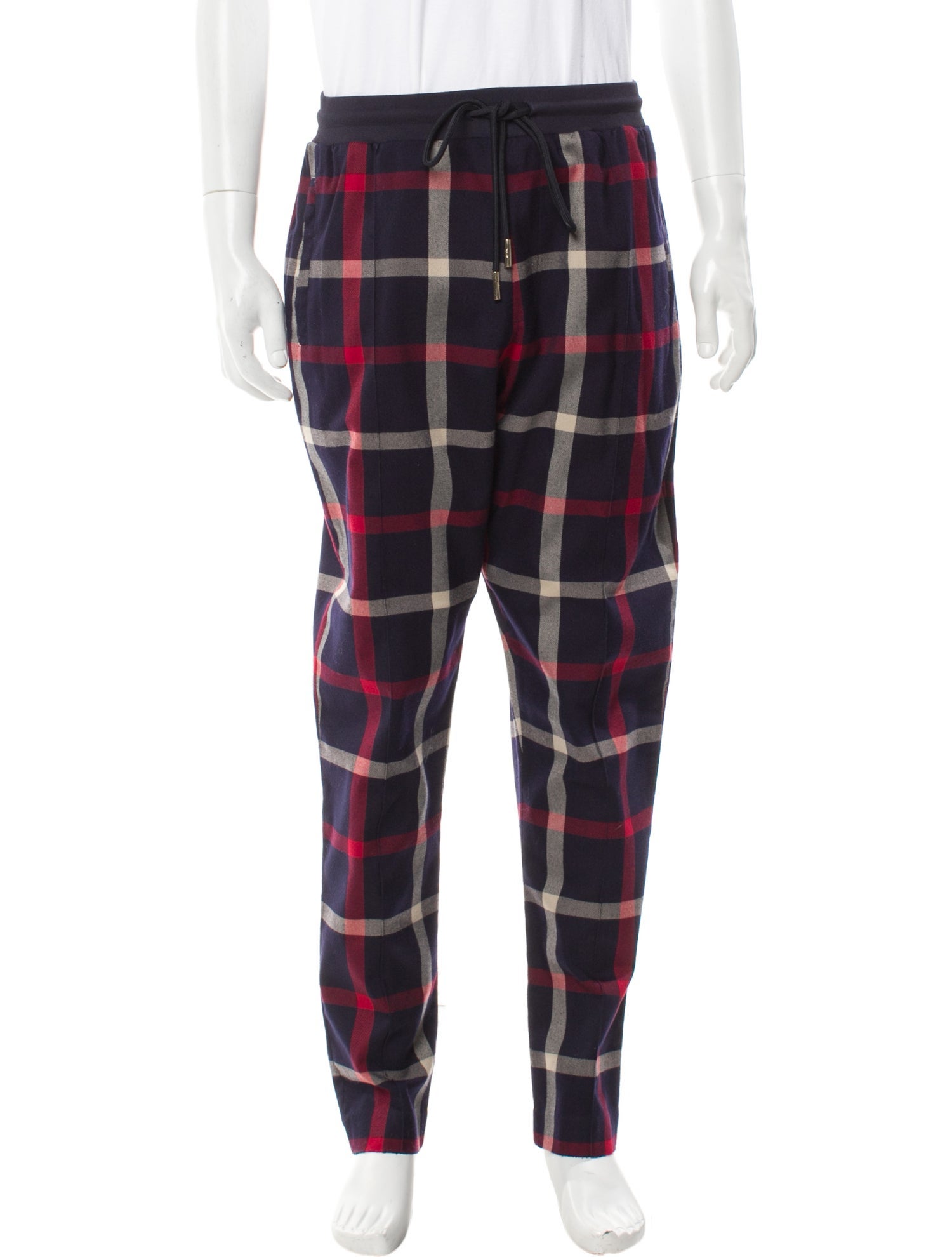 KITH x Bergdorf Goodman Plaid Print Joggers